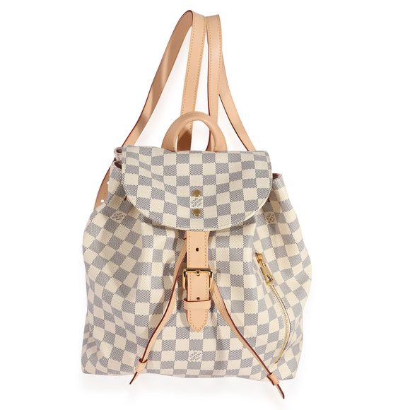 Louis Vuitton Damier Azur Sperone Backpack - Picture 1 of 7